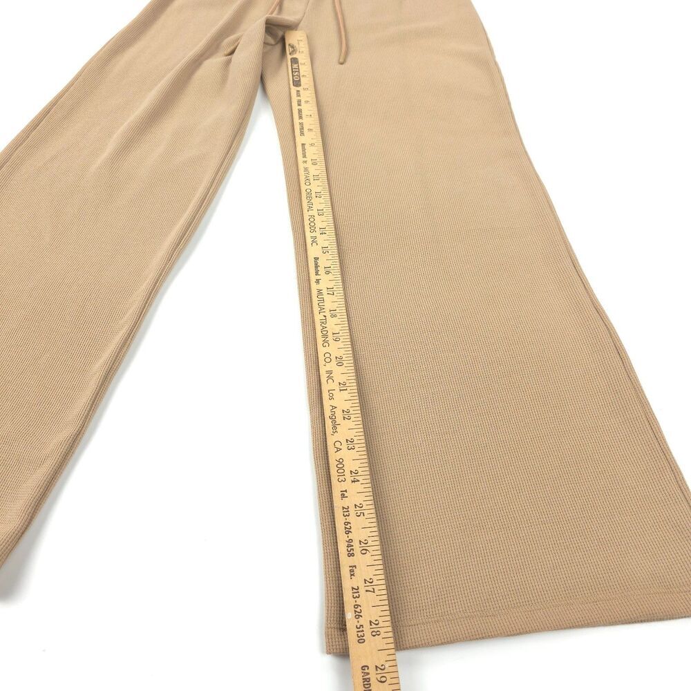 NEW Aritzia Sunday Best Baby Waffle Gilmore Wide Pant 90s Y2k Lounge Clean Girl - Picture 5 of 9